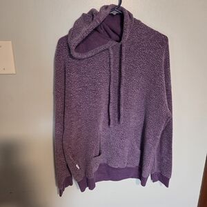 Soft Serve Clothing Deep Purple Fleece Hoodie